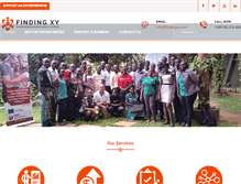 Tablet Screenshot of findingxy.com